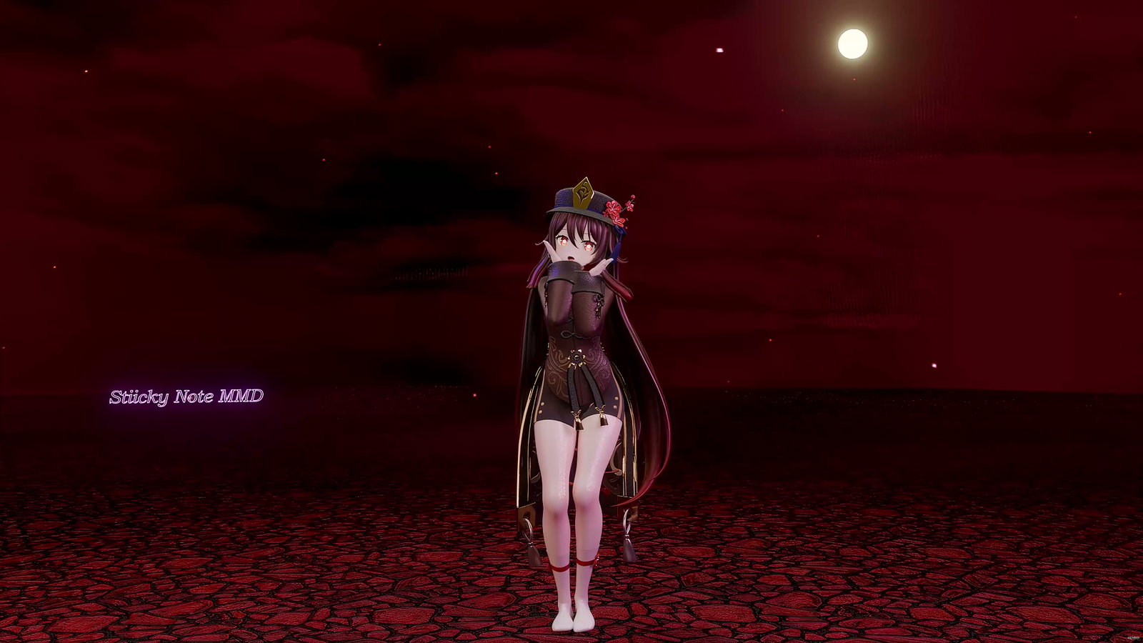 Hu Tao ❤ 热爱105°C的你 │ 【Genshin Impact MMD】 - Free hentai video
