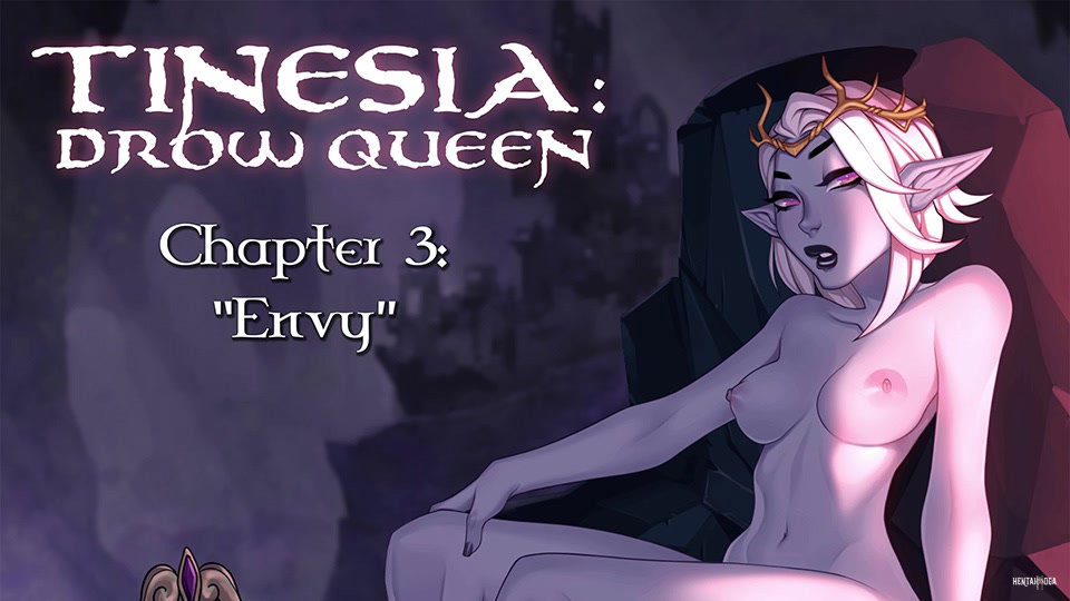 "I began seeing him every day..." Tinesia: Drow Queen, Chapter 3 (AUDIO) - Free hentai video