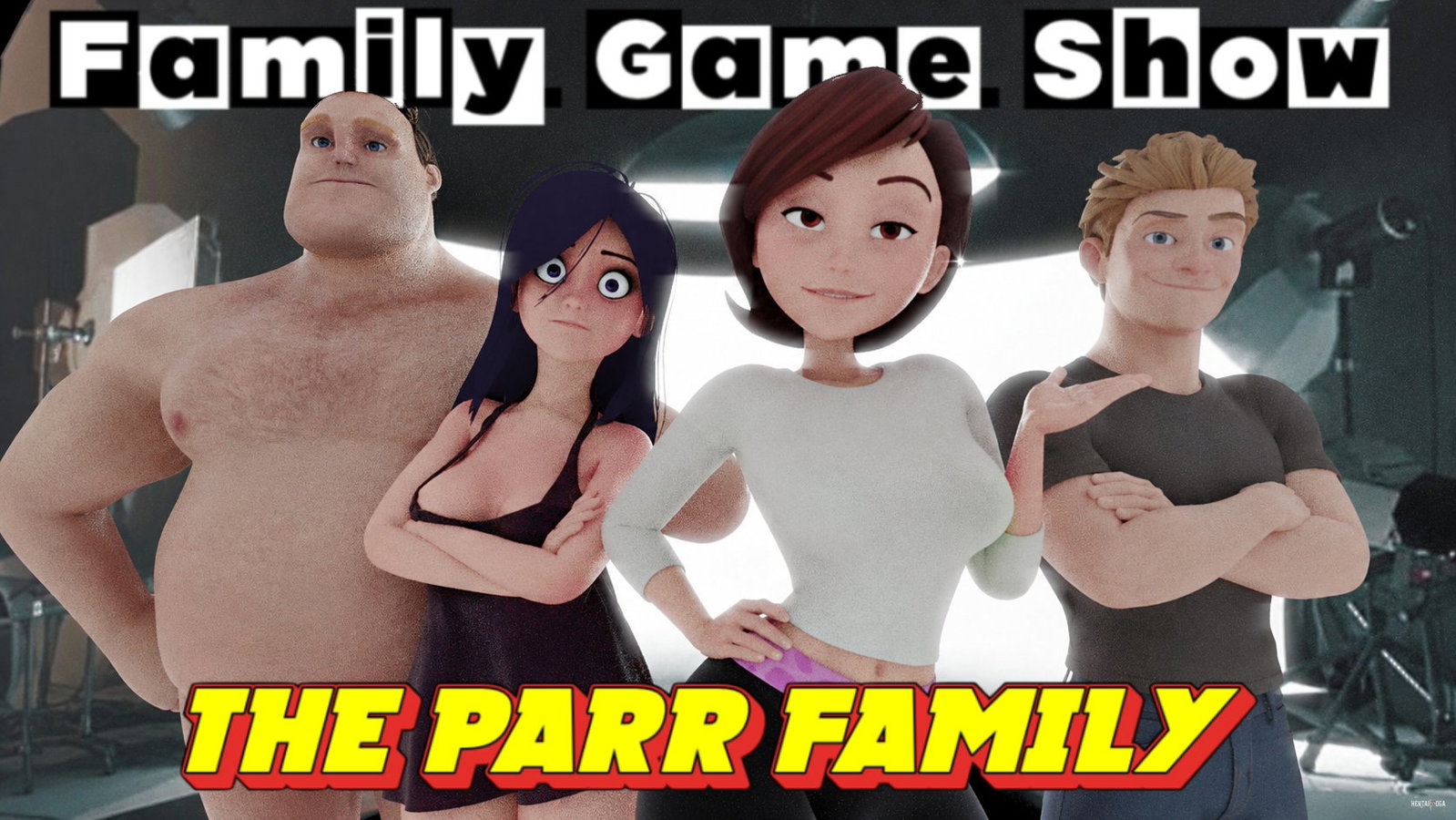 Incest Game Show: The Parr Family - Free hentai video