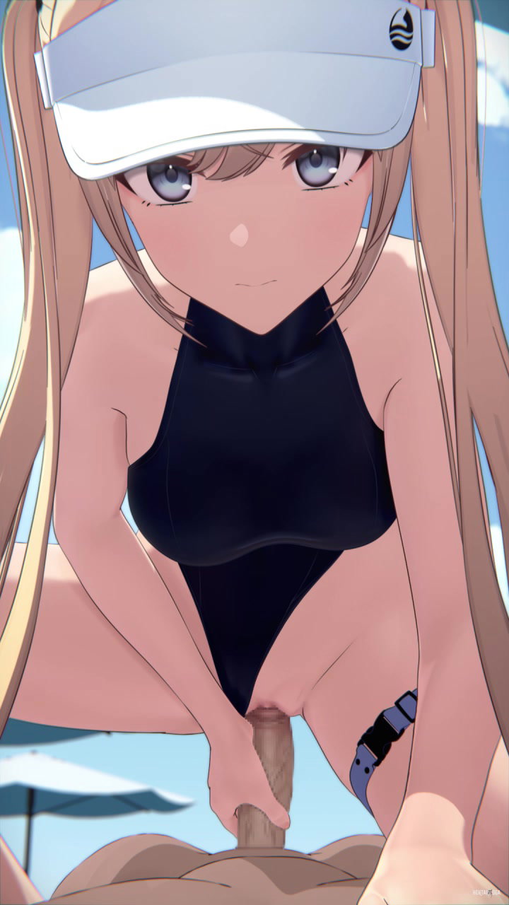 Intense Eye Contact Cowgirl Creampie - Free hentai video