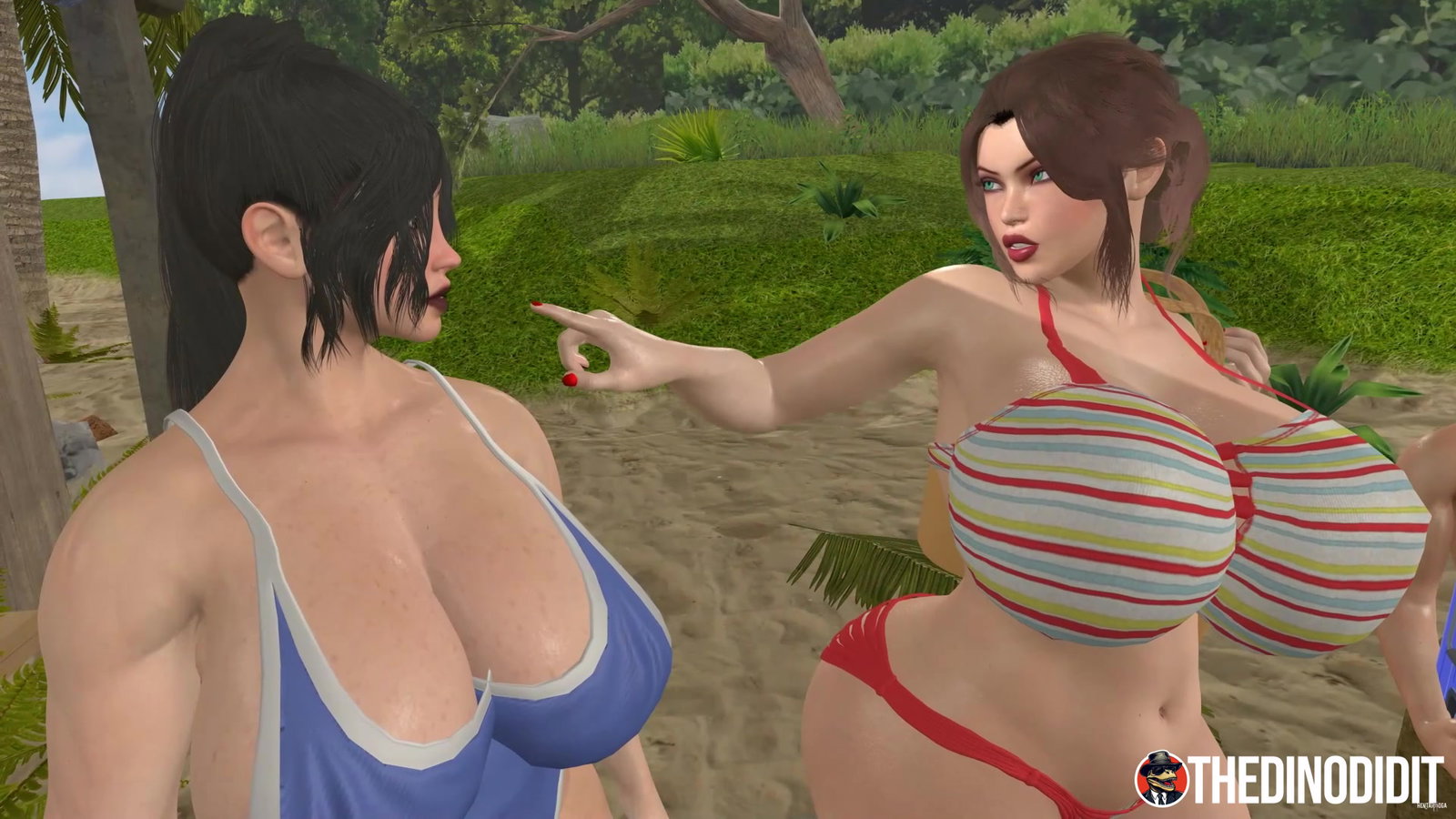 (INTRO) LOVE AT THE BEACH - Free hentai video