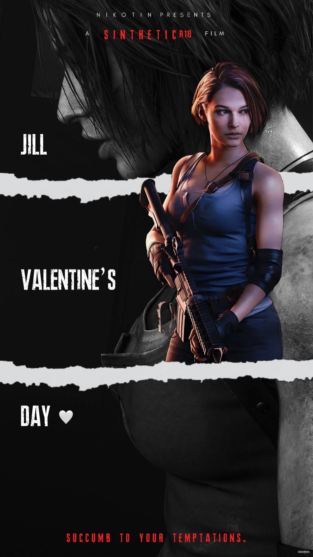 Jill Valentine’s Day - Free hentai video