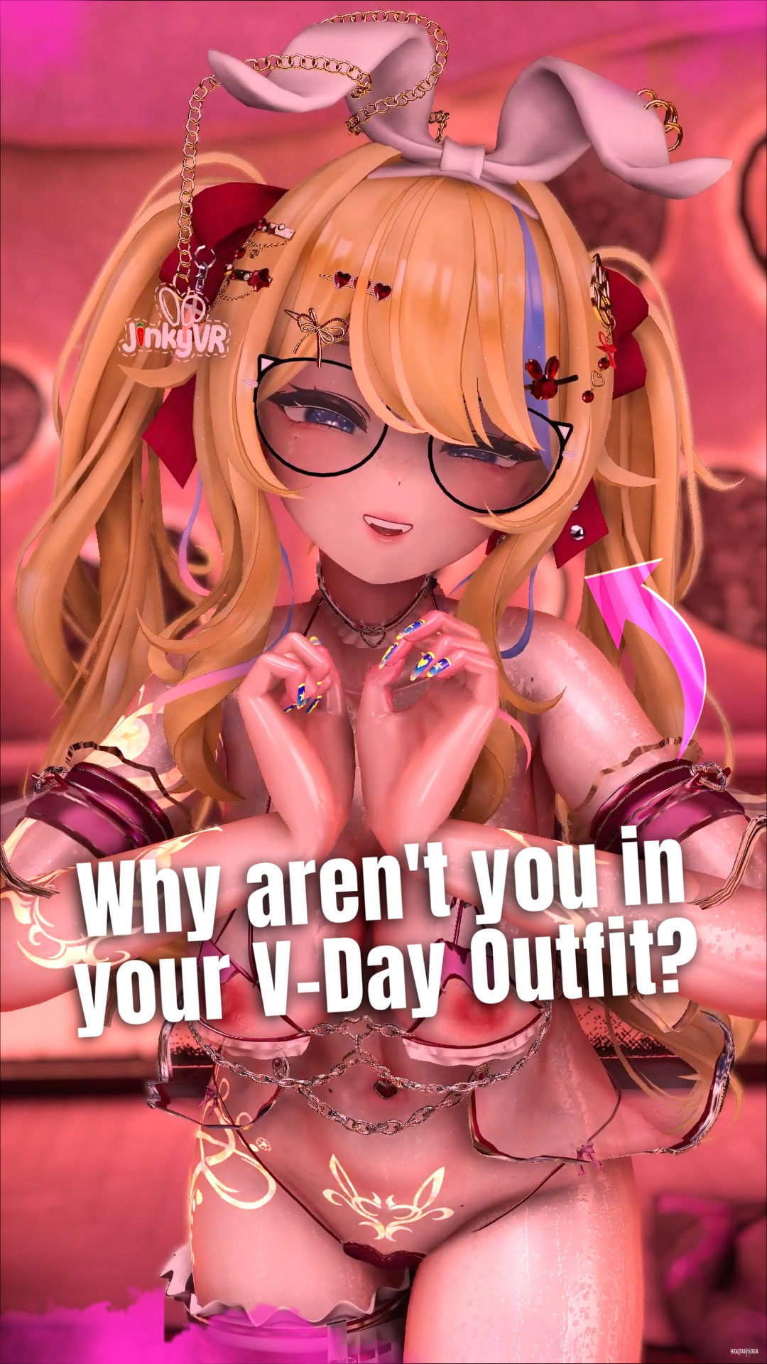(JinkyVR) Am I wearing the right fit for today? - Free hentai video