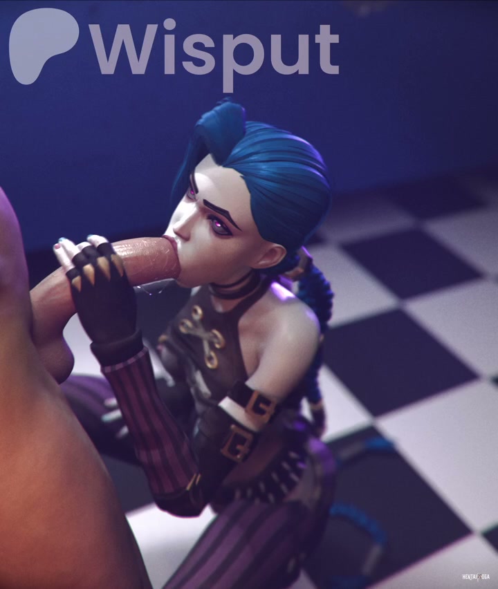 Jinx | Club Toilet Blowjob - Free hentai video