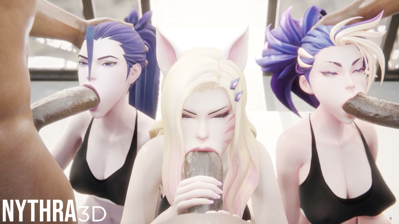 K/DA - Promo Shoot (Black) - Free hentai video