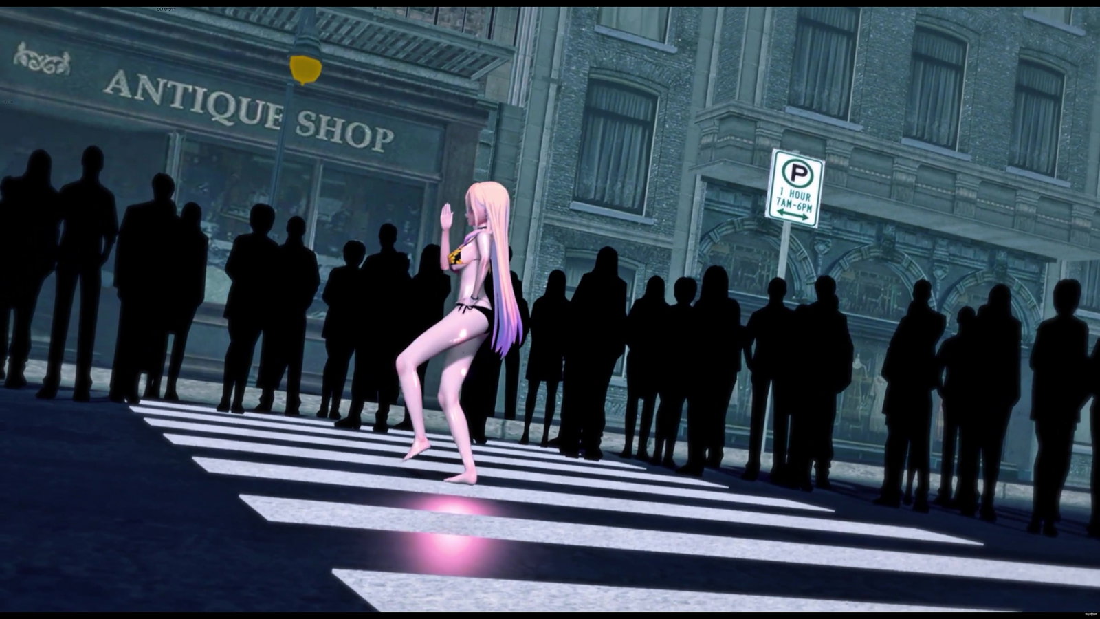 Kitagawa Marin Dances In Public - Free hentai video