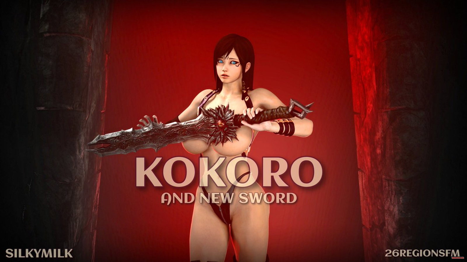 Kokoro And New Sword (26RegionSFM)(4K60FPS) - Free hentai video