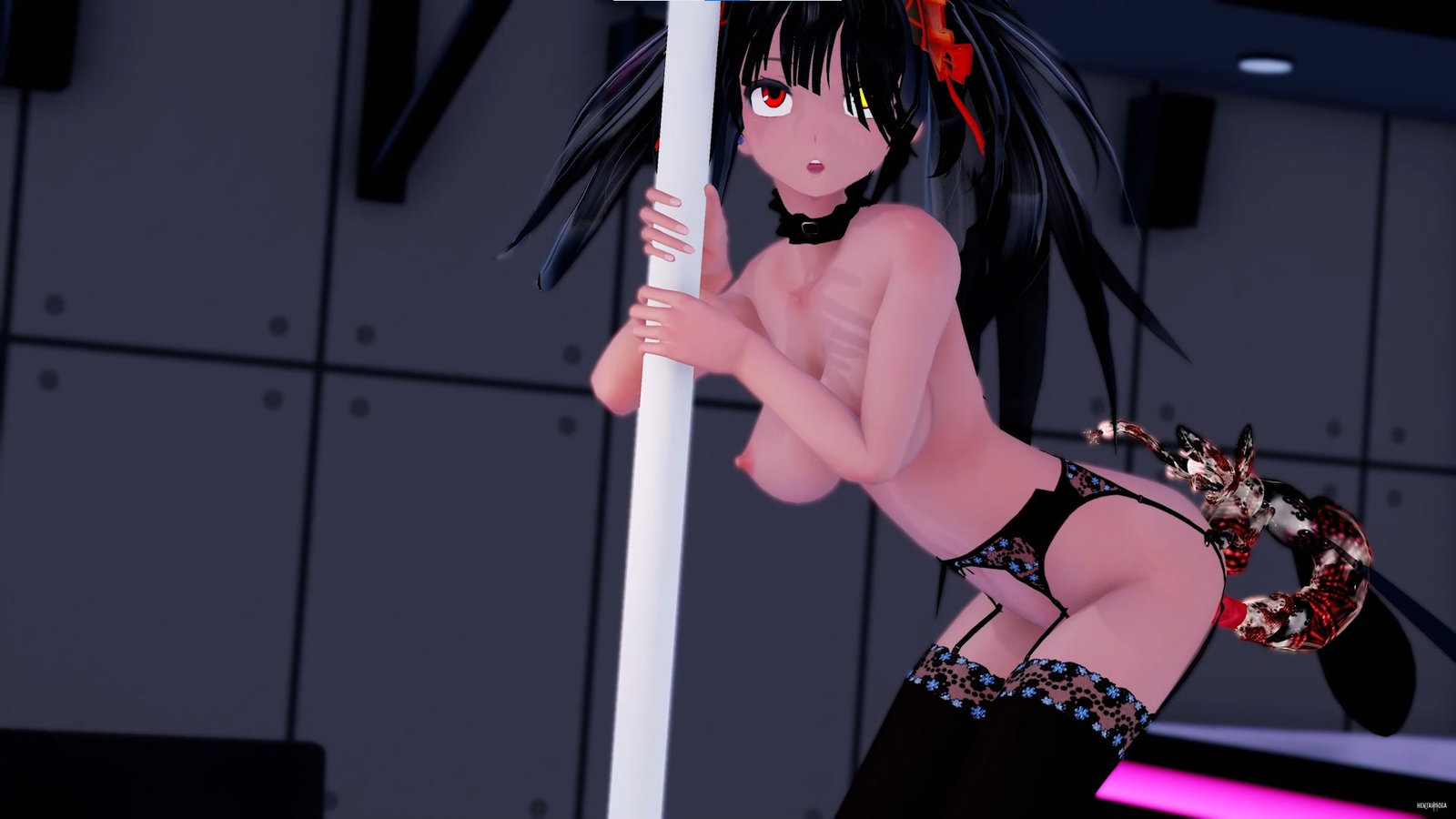 Kurumi Tokisaki Pure Land of Ultimate Bliss - Free hentai video