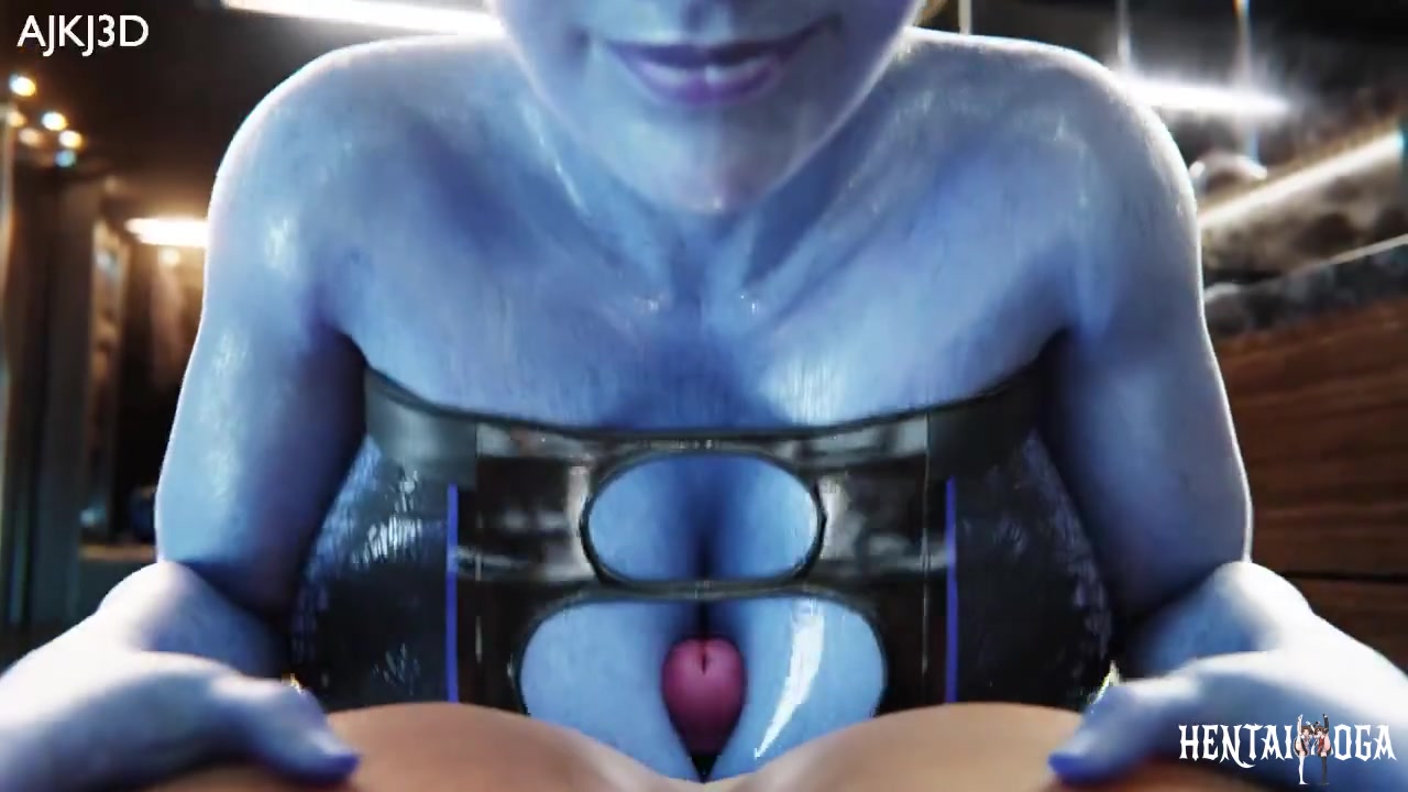 Liara T'soni clothed paizuri pov - Free hentai video