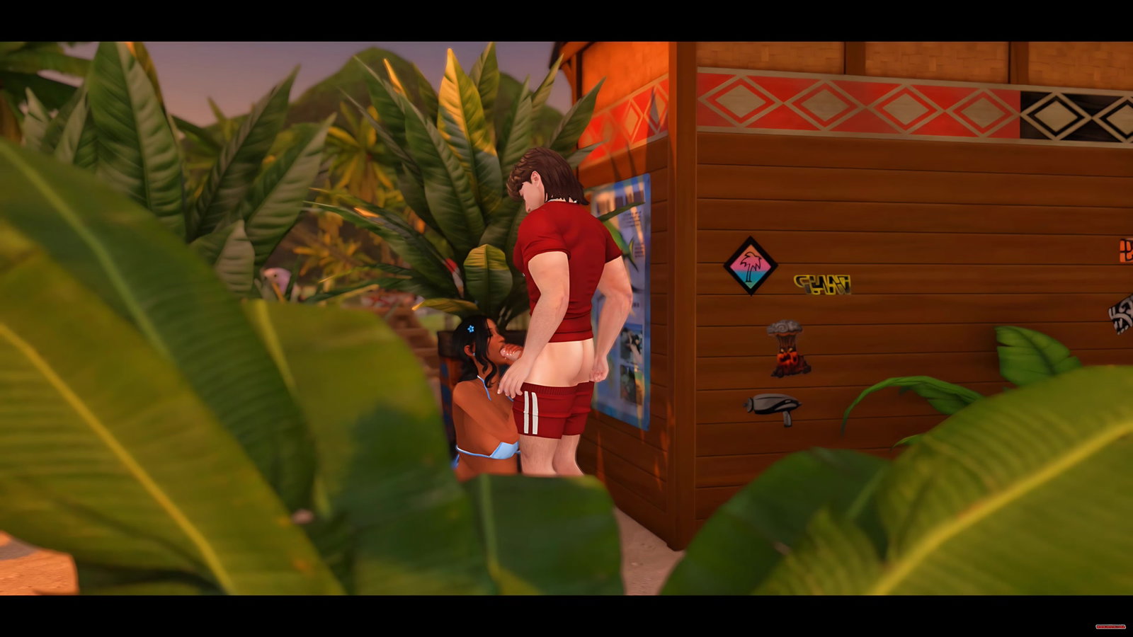 Lifeguard plowed my wife - Free hentai video