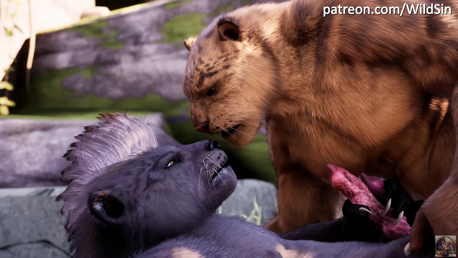 Lords of The Jungle Furry GAY - Free hentai video