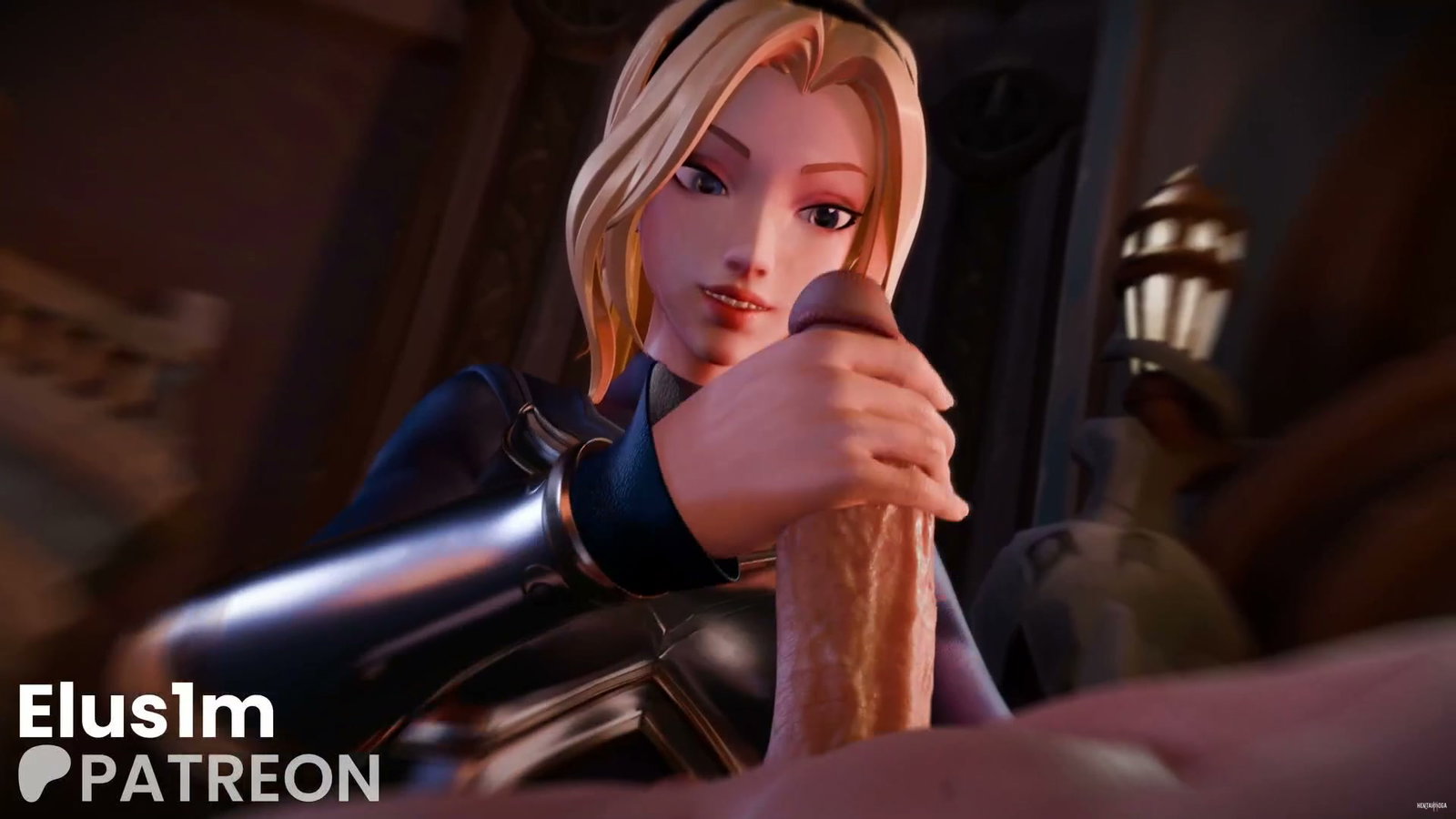 Luxanna Handjob | League of Legends - Free hentai video