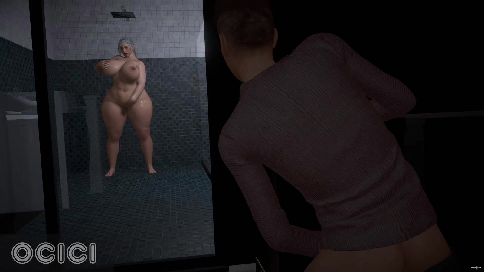 Maddie - Spying & Masturbation - Free hentai video
