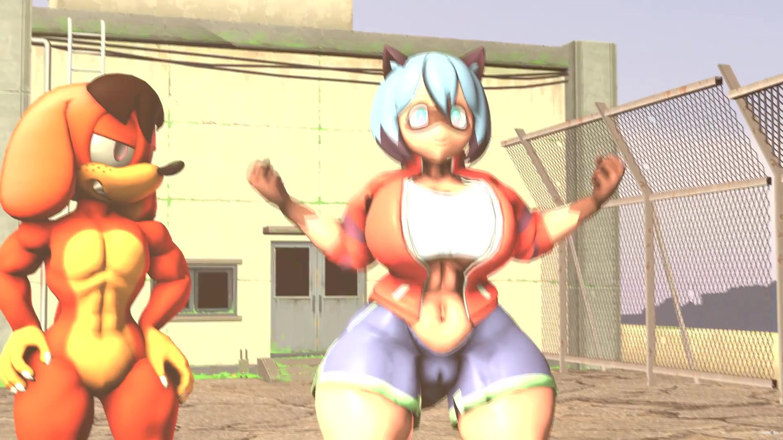 Marcus and Michiru are summoned to mate - Free hentai video