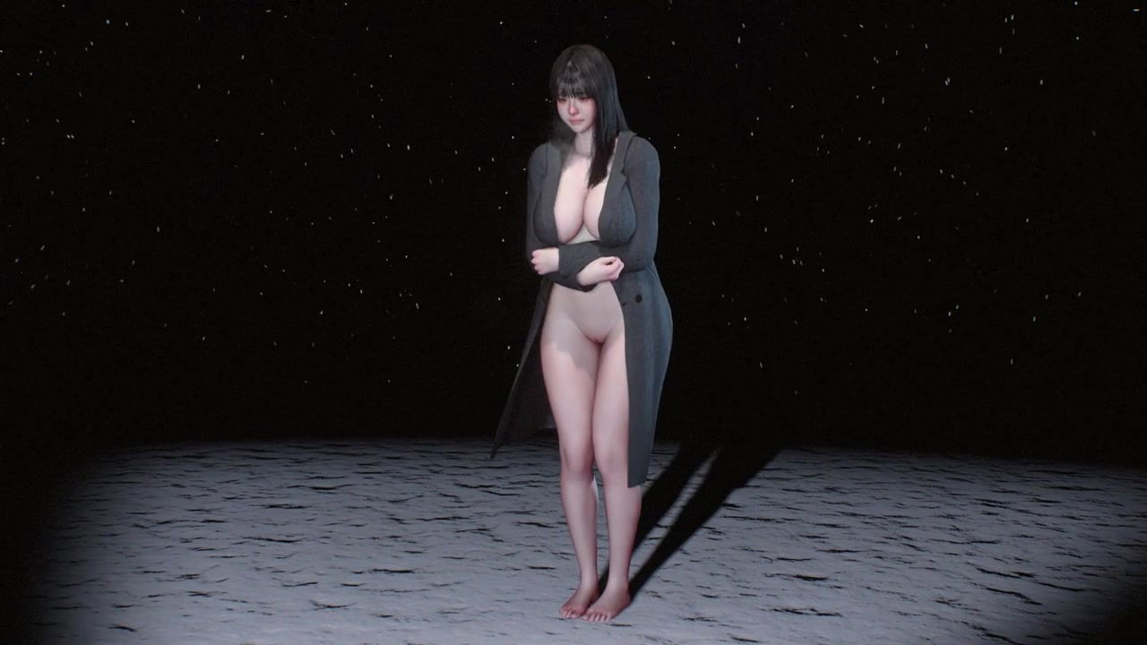 masked man attack girl in snow - Free hentai video