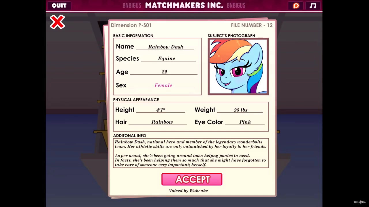 Matchmakers Inc Ch.12 - Rainbow Dash - Free hentai video