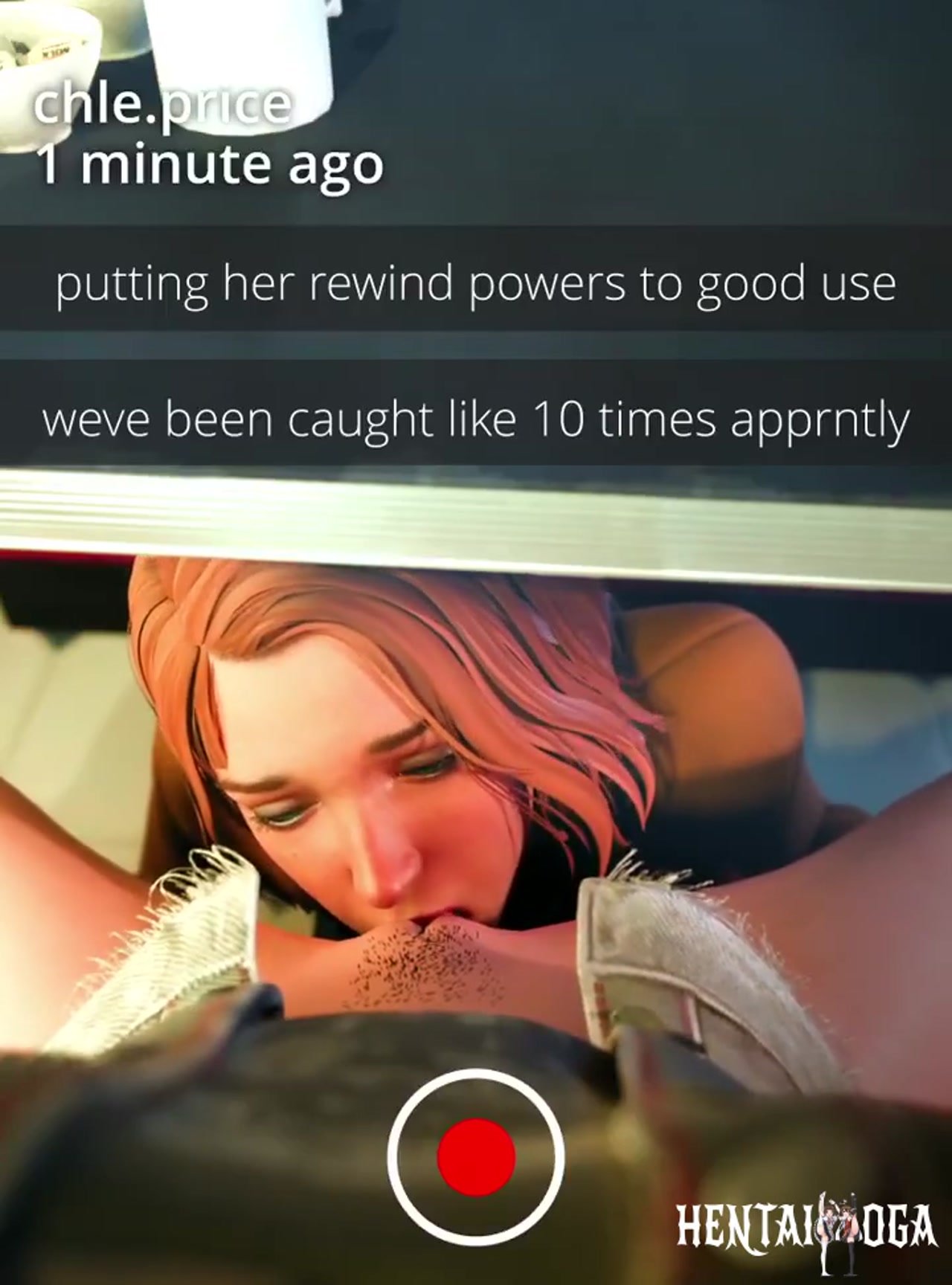 Max eating Chloe's pussy pov - Free hentai video
