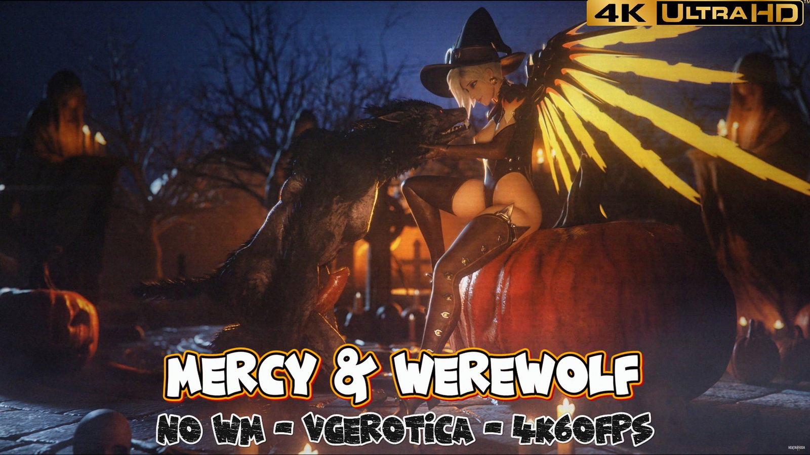 Mercy & Werewolf (NO WM)(VGErotica)(4K60FPS) - Free hentai video