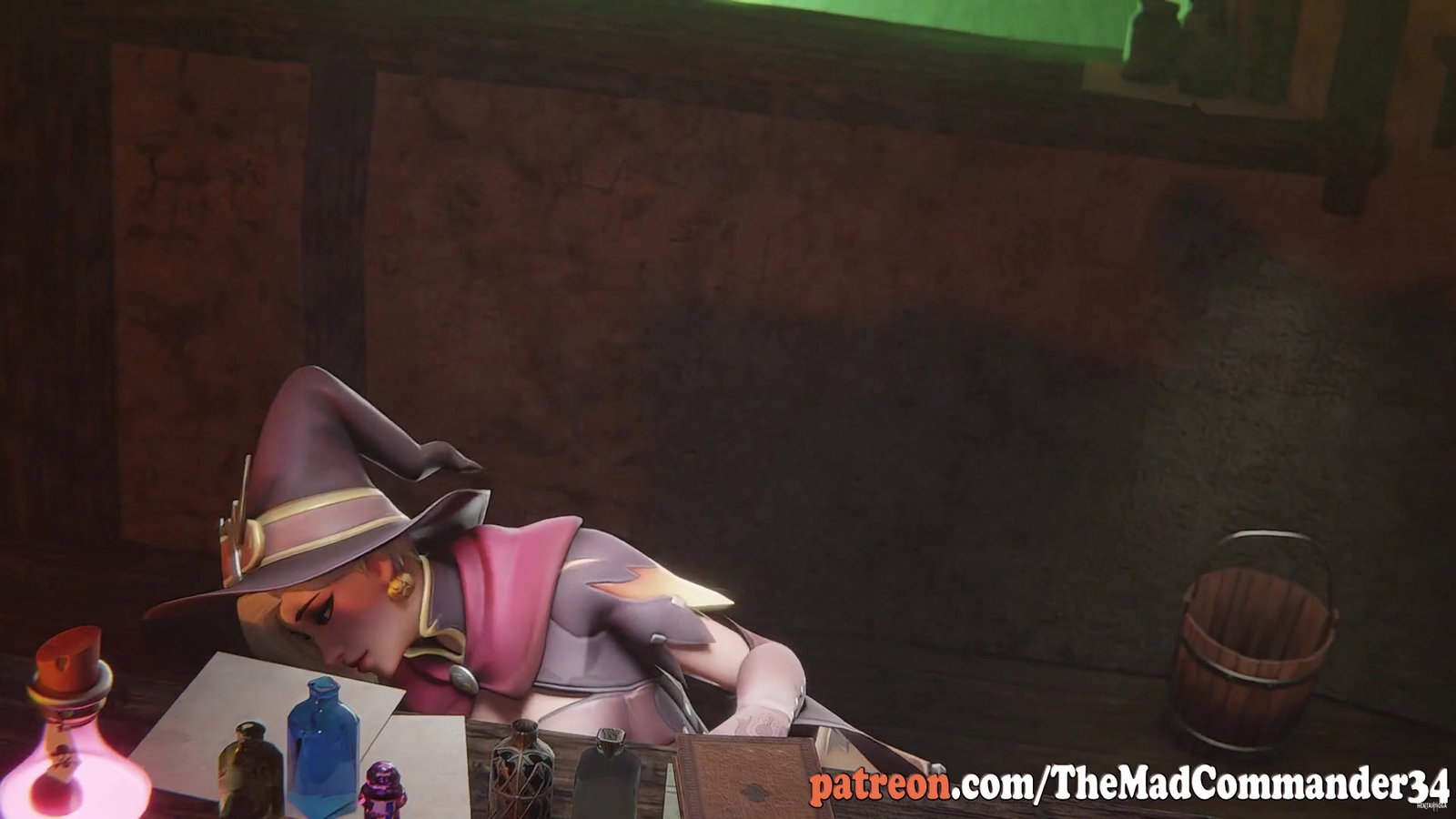 Mercy's Special Halloween Deal (Teaser) - Free hentai video