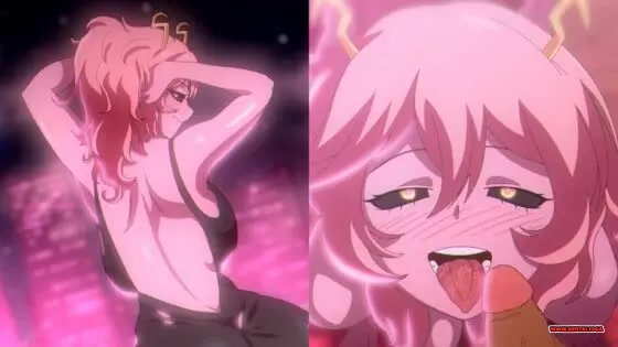 Mina Ashido’s Pinky Night Ride Like a Pro 🍑💦 (Nipuru) - Free hentai video