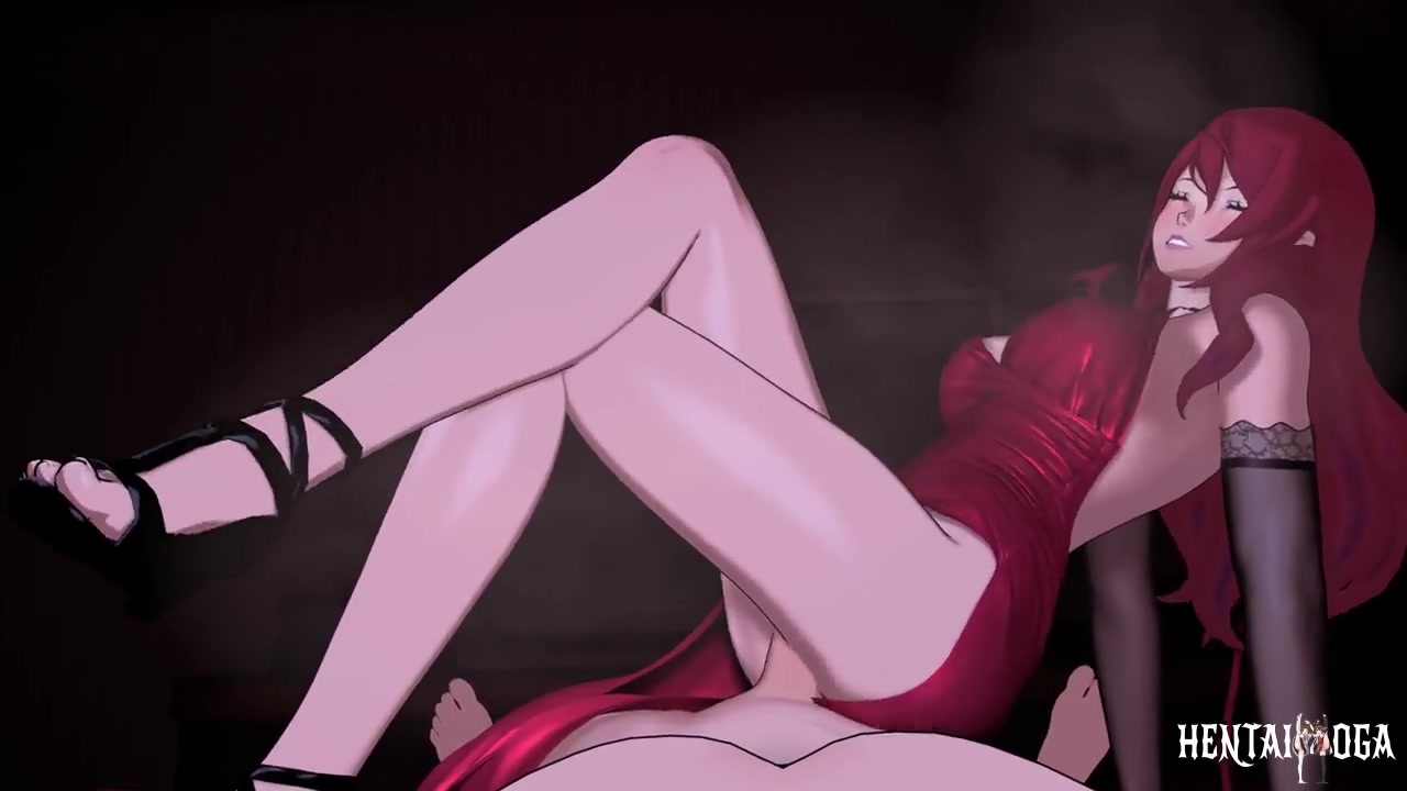 Mitsuru in crossed leg ride - Free hentai video