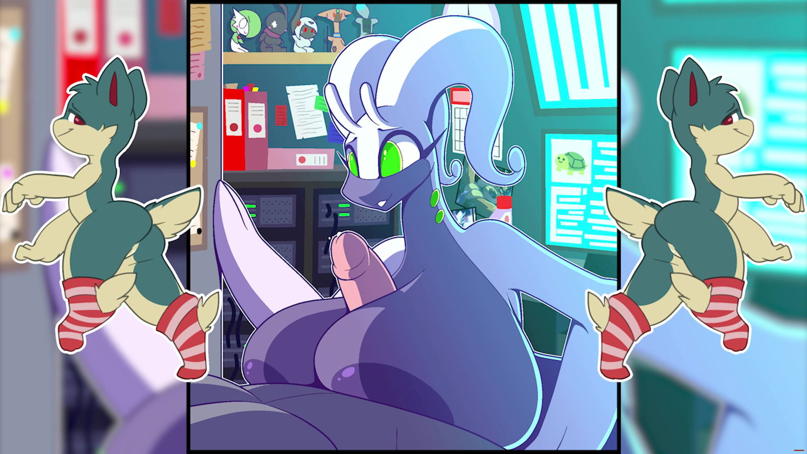 Mostly Anthro Pokemon HMV - Inferno (CPX&HUX Cover) - Free hentai video