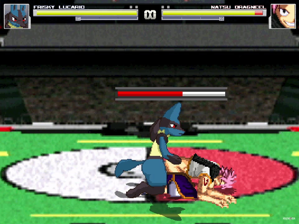 MUGEN Lucario fucks Natsu Dragneel - Free hentai video