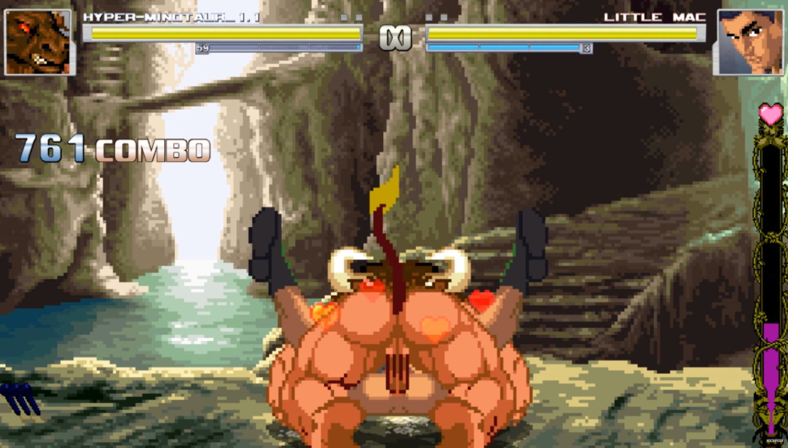 MUGEN Request#15: Minotaur Fucks Little Mac - Free hentai video