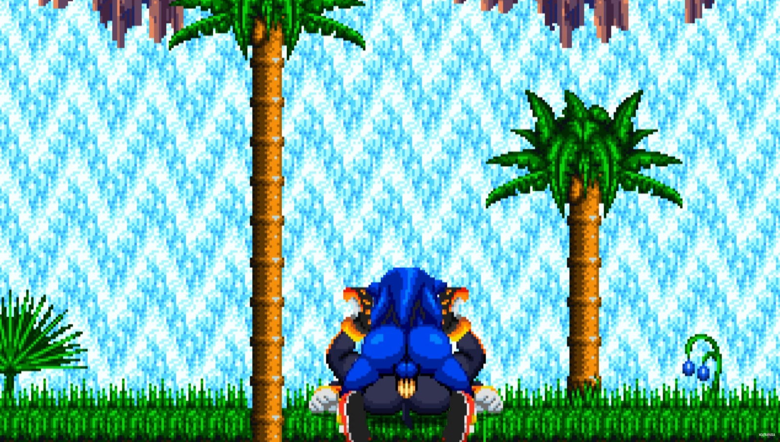Mugen Request#34: Sonic The Hedgehog X Shadow The Hedgehog - Free hentai video
