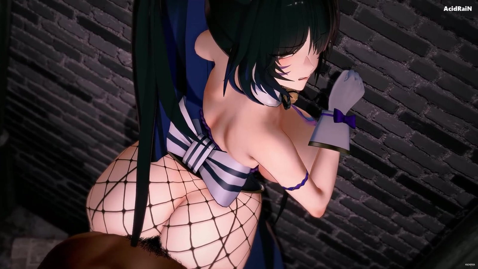 Musashi x Mob video sex (Azurlane) NTR - Free hentai video