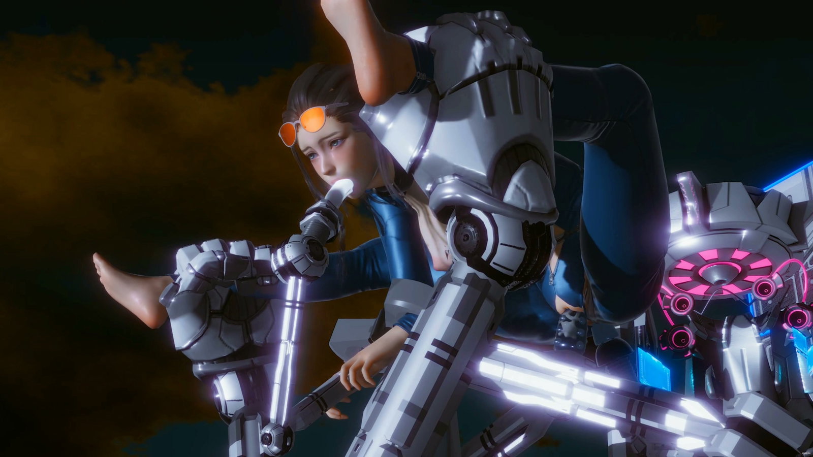 Nico Robin VS The Advanced Machine - Free hentai video