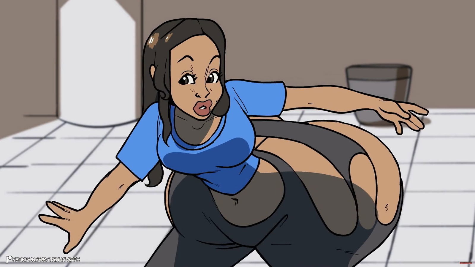 Nixlynka Butt Expansion (Tail-Blazer) - Free hentai video