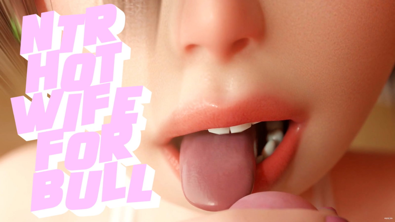 NTR HOTWIFE FOR BULL - Free hentai video