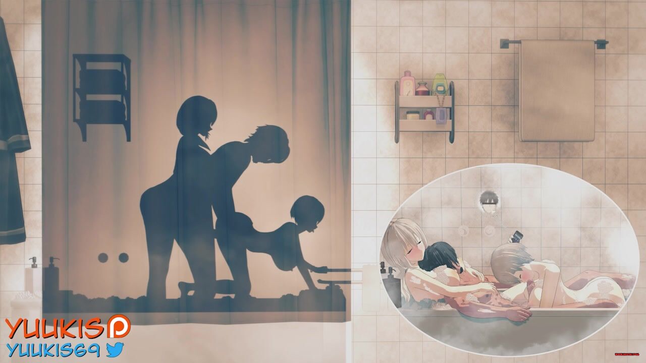 (NTR) Uzaki Mother and Daughter (Shadow animation) - Free hentai video