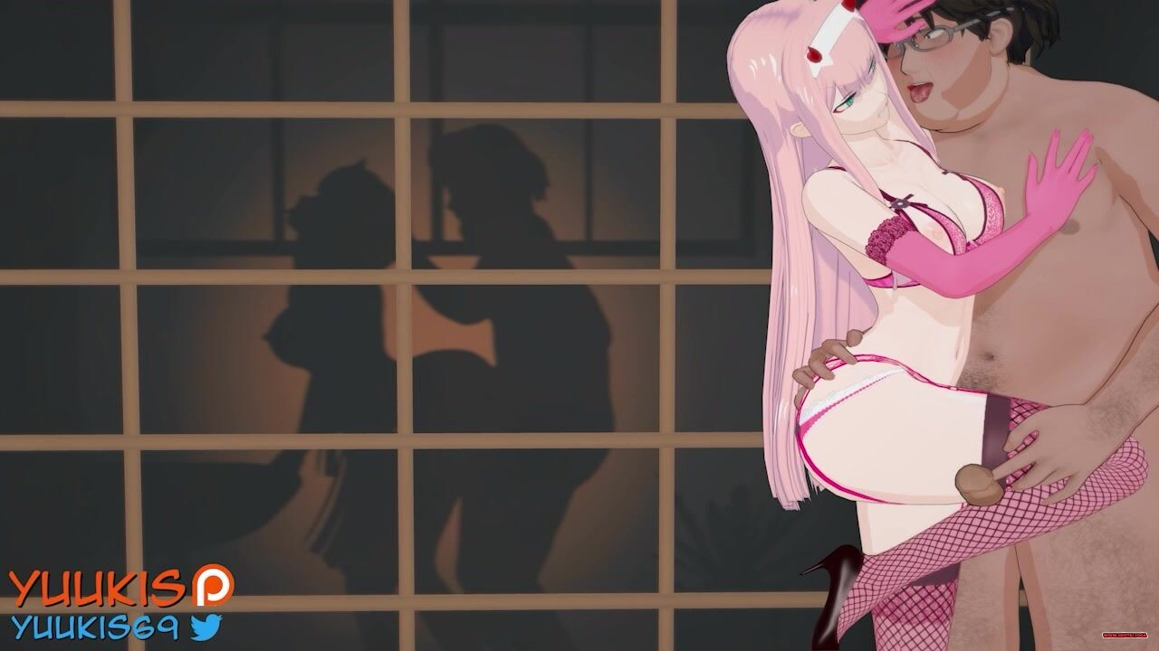 (NTR) Zero Two Shadow sex (YuukIS) - Free hentai video