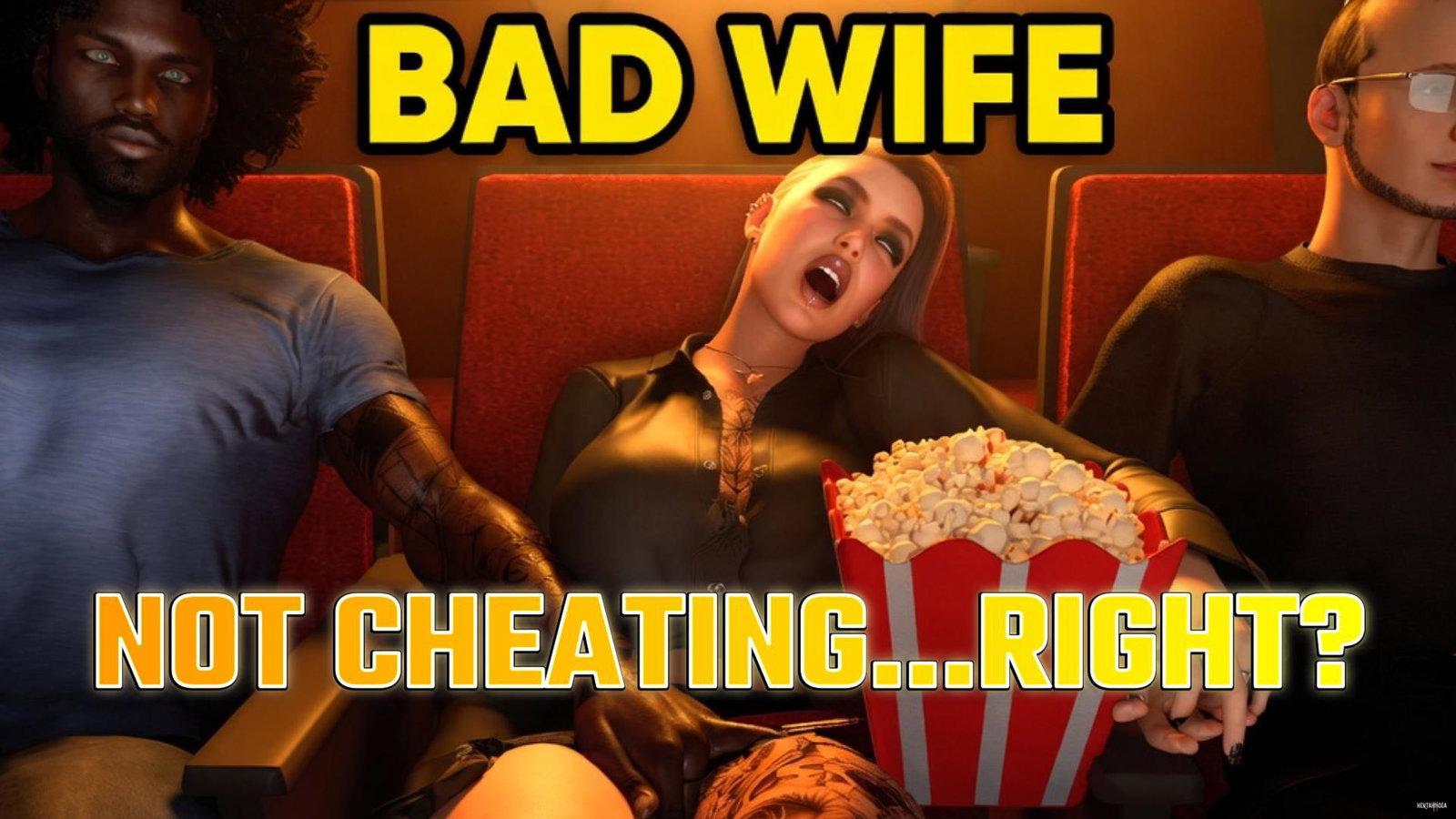 (NTR)(CHEATING) BAD WIFE - Free hentai video