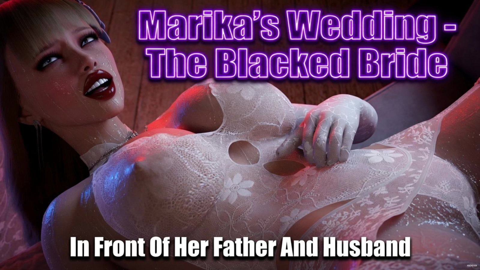 (NTR)(CHEATING) Marika's Wedding - Free hentai video