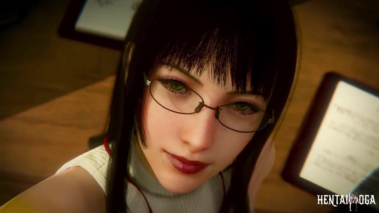 Office Lady Gentiana kissing and creampied - Free hentai video