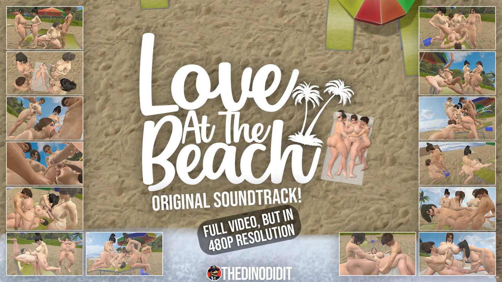 (Original Soundtrack) Love At The Beach (FULL 480p) - Free hentai video