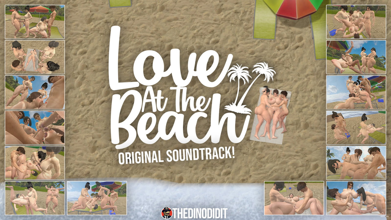 (Original Soundtrack)(Trailer) Love At The Beach - Free hentai video