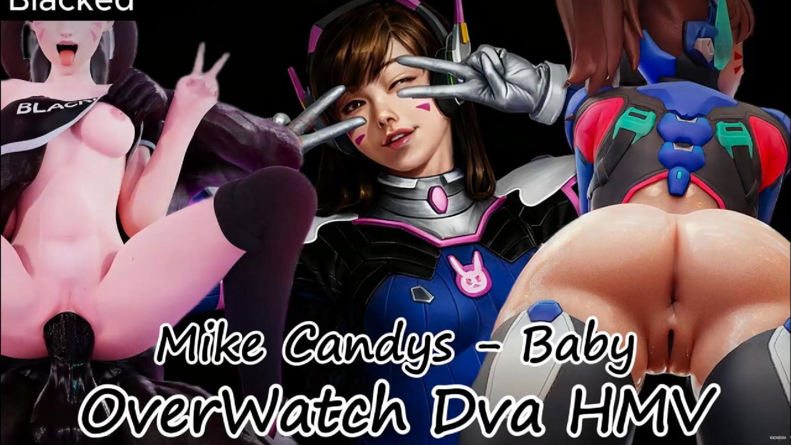 OverWatch Dva - Baby(HMV) - Free hentai video