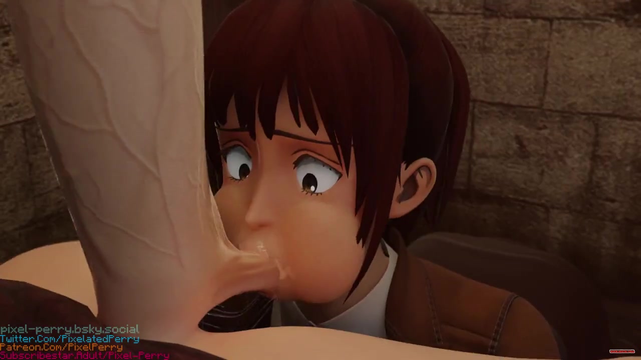 PixelPerry- Attack on Futa - Free hentai video