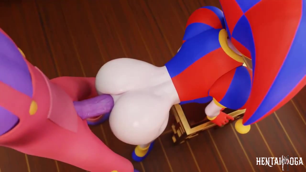 Pomni getting fucked by Jax - Free hentai video