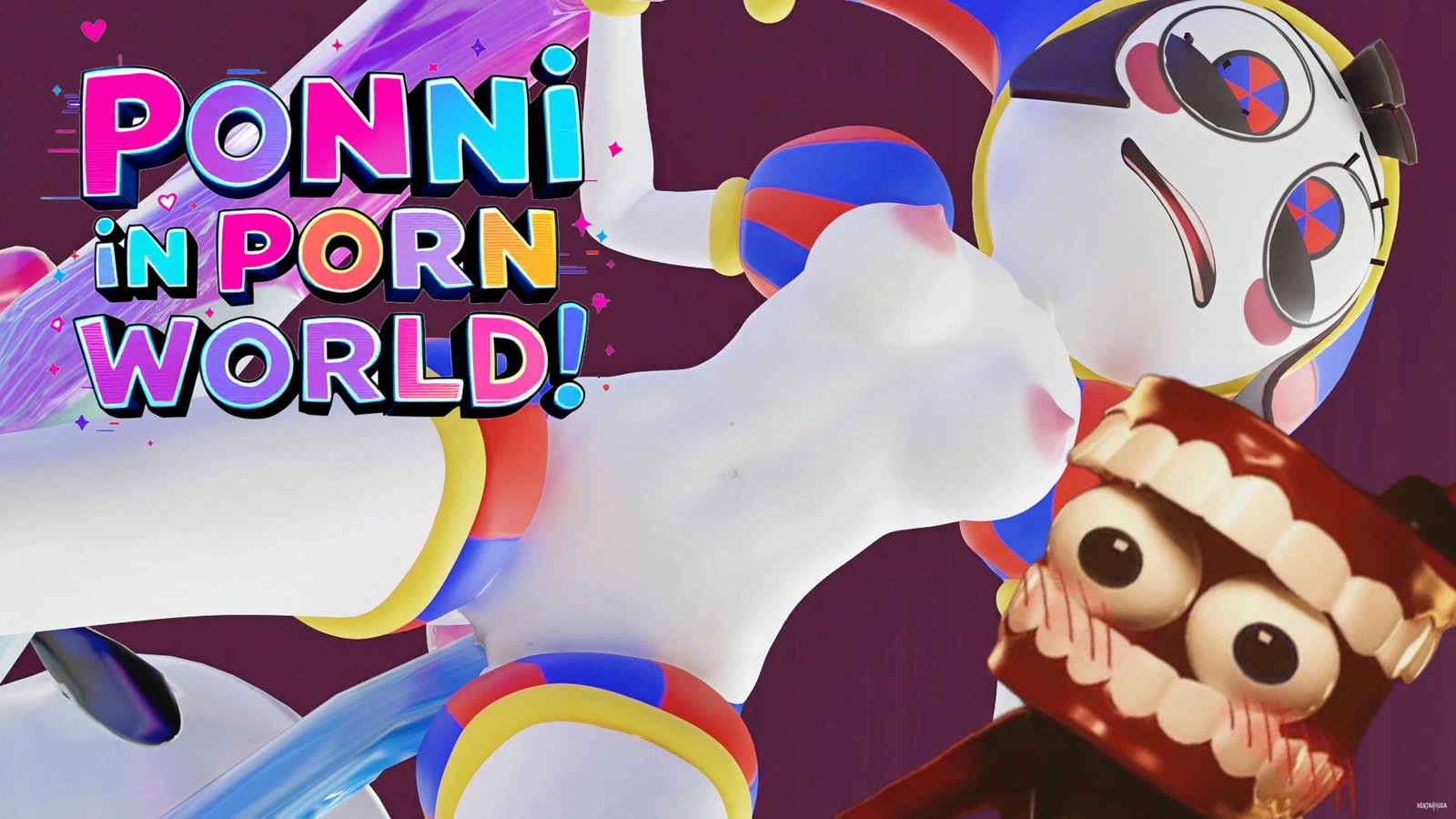 Pomni in Porn World - Free hentai video