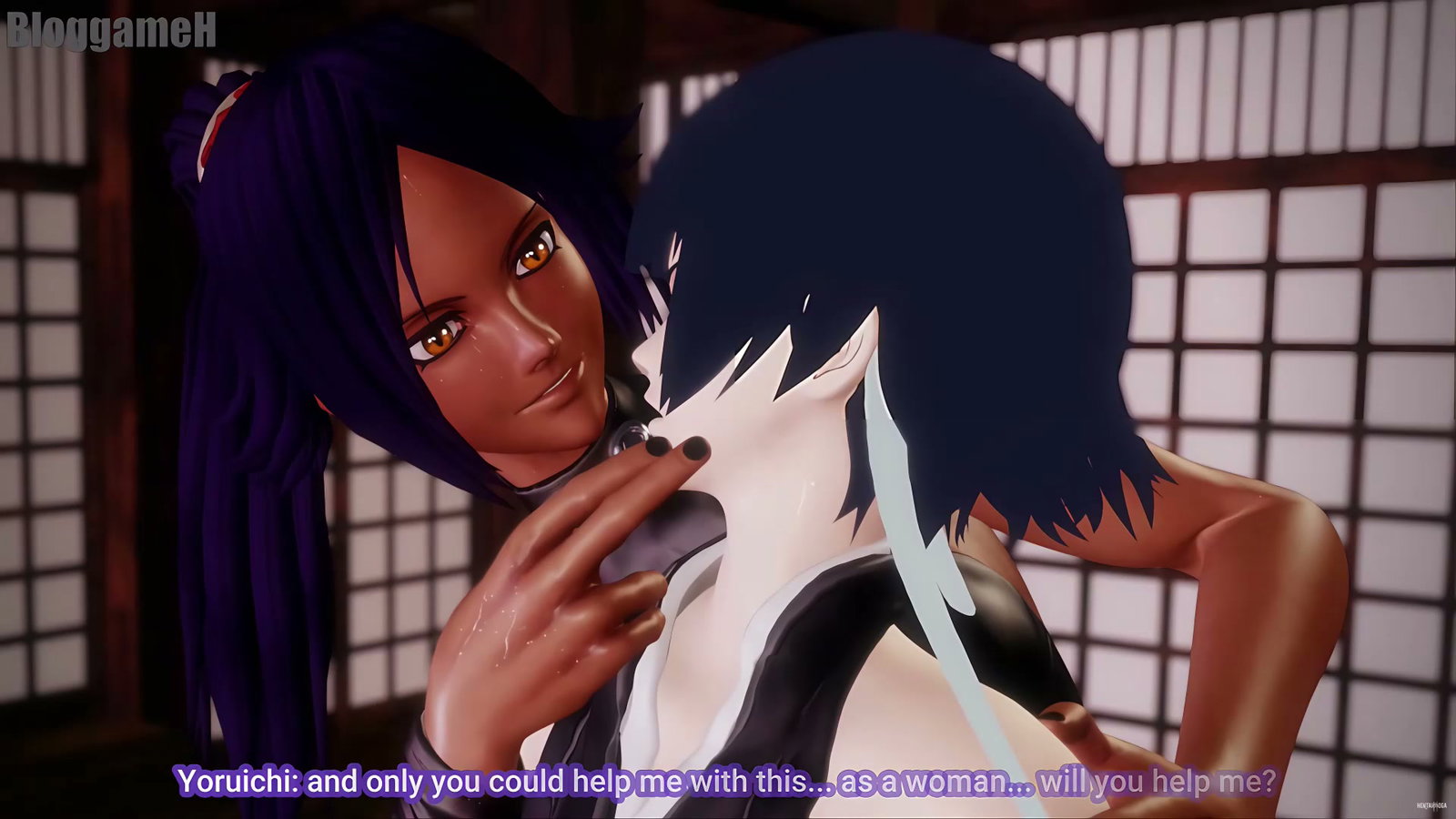 -PREVIEW- FUTA Yoruichi x Soi Fon - Free hentai video
