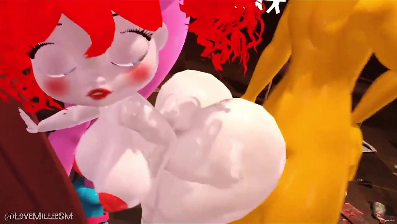 Protagonist x Poppy Sex Playtime (Sound) - Free hentai video