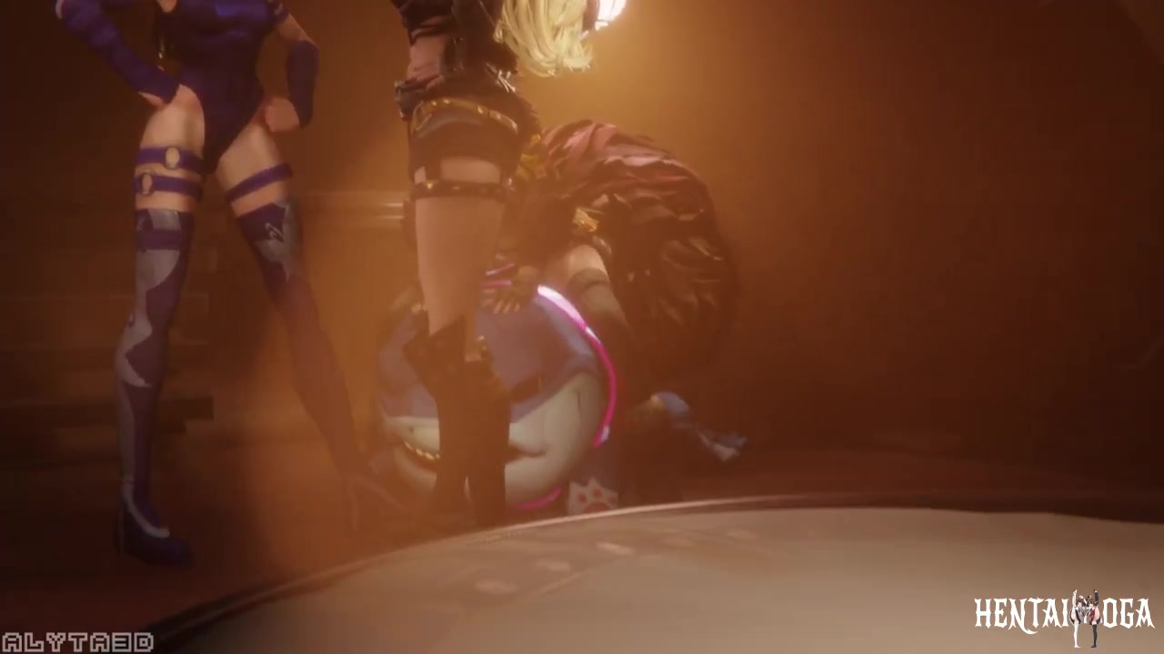 Psylocke riding and creampied by Futa Magik - Free hentai video