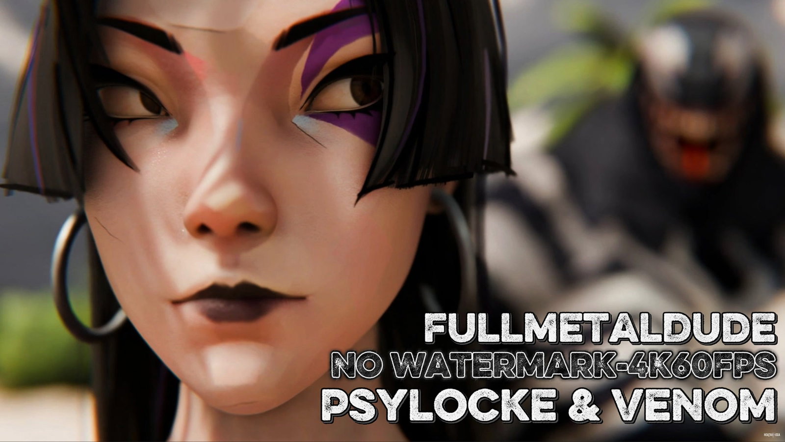 Psylocke & Venom (NO WM(FullmetalDude)(4K60FPS) - Free hentai video