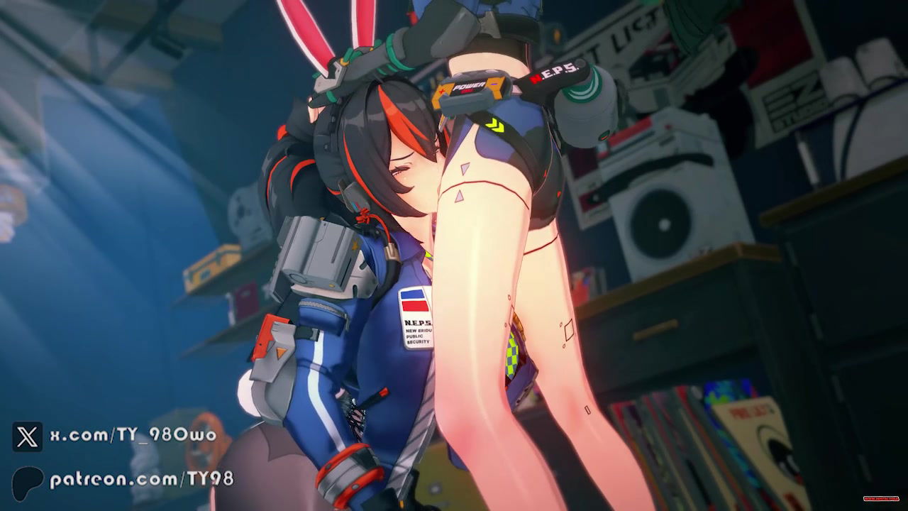 Qingyi x ZhuYuan FutaSex (sound) - Free hentai video