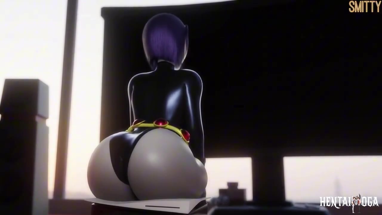 Raven lost a game to Beastboy - Free hentai video